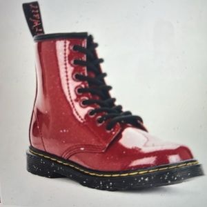 Dr Martens Glitter LaceUp Boots